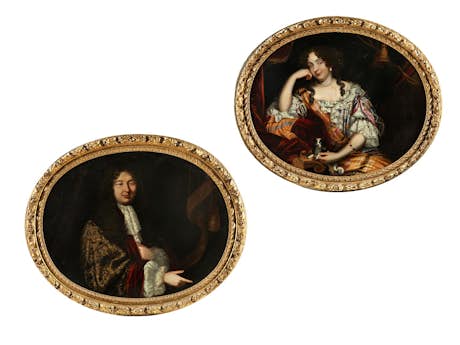 Französischer Maler des 17. Jahrhunderts, Henri Gascard (1634 – 1706), zug.